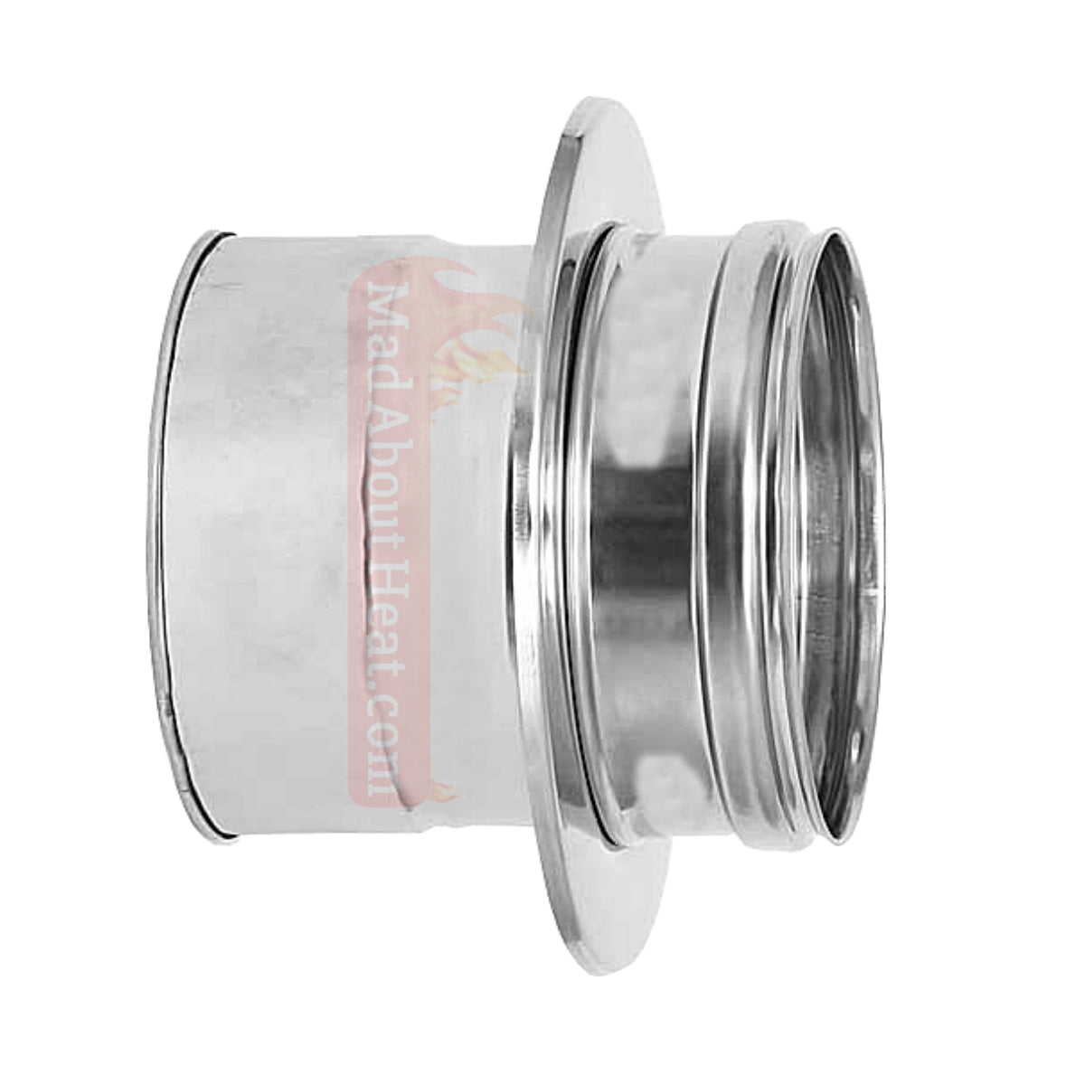 Flue boiler adapter, twin wall flue adapter, 7 inch, 180mm