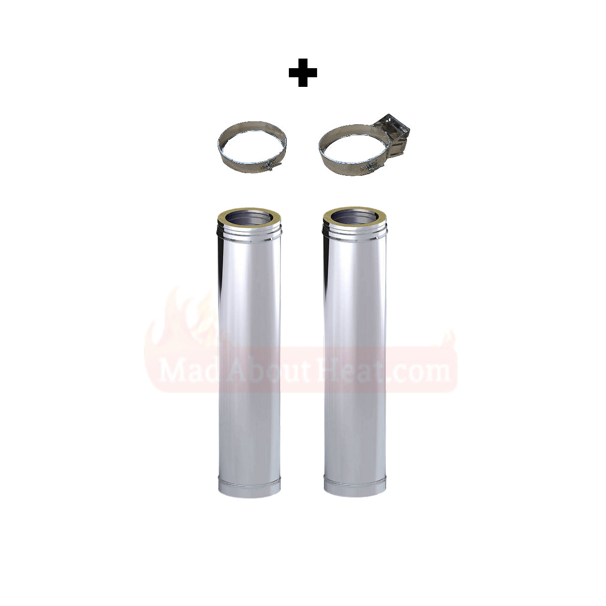 insulated flue, dinak flue, wood burner flue,
