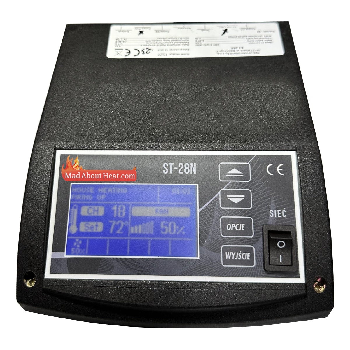 st28n, computer for wood boiler, controller, solid fuel boiler computer, solid fuel boiler parts, wood pellet boiler parts, boiler parts, boiler spares