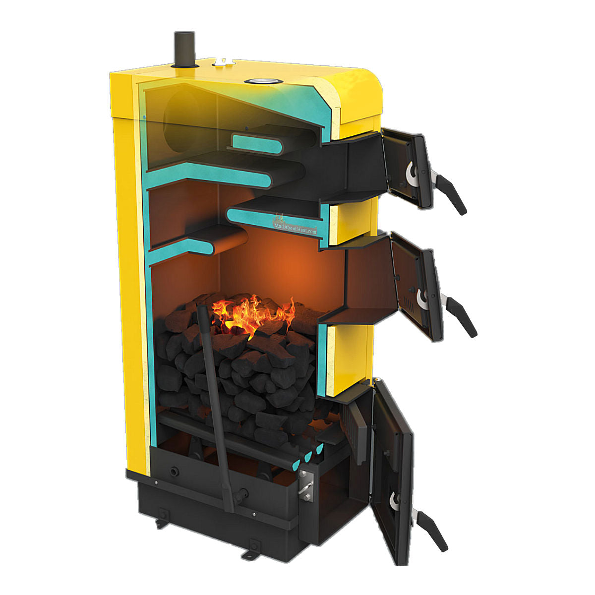 wood, logs, coal, boilers for sale