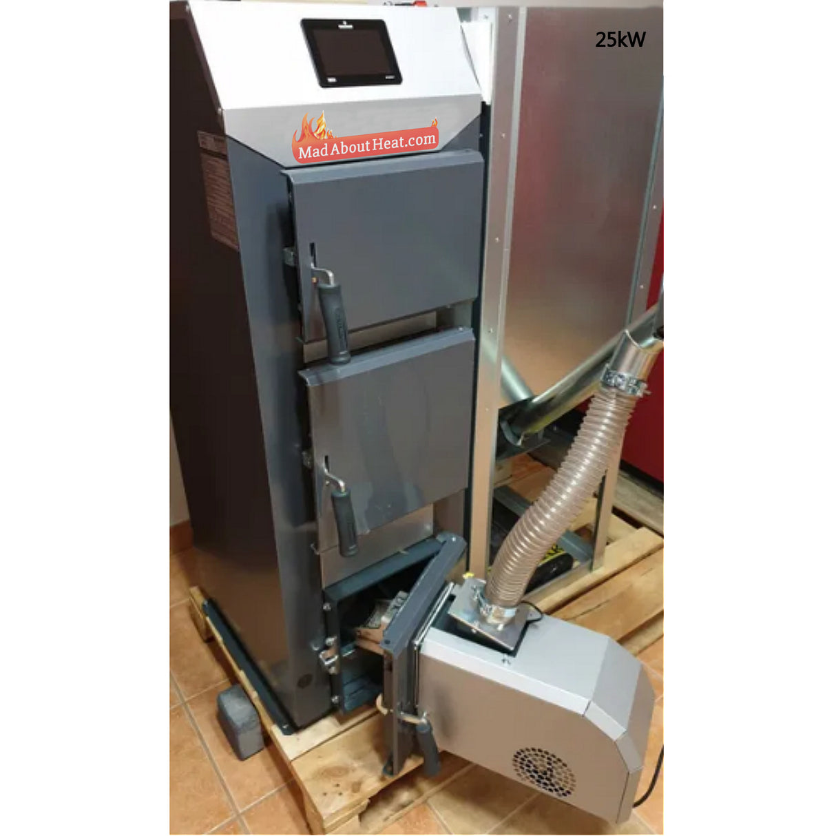 wood pellet boiler, deki maxi 25kW