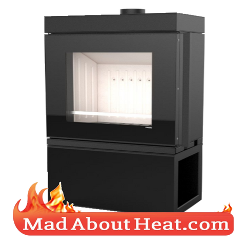 DCS 10kW wood stove dimensions specification Hunter Defro madaboutheat