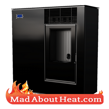 KKVP 8kW, wood pellet stove, biomass, automatic pellet space heater.