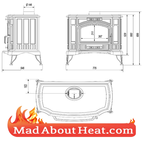stove for holiday home barn conversion conservatory hater madaboutheat