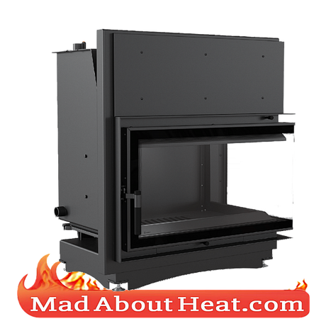 Corner built in stove fire place insert back boiler madaboutheat