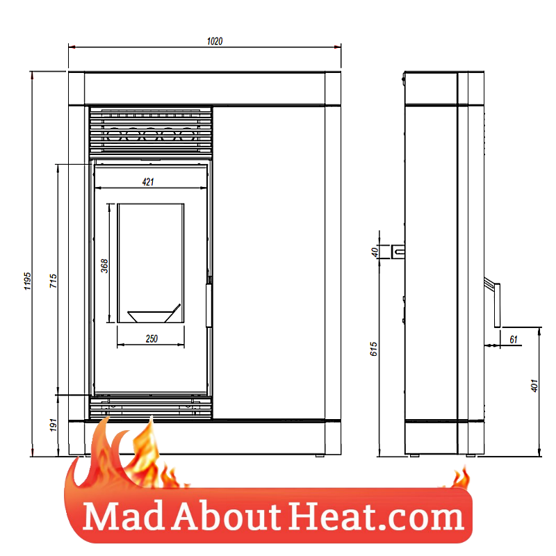 wood pellet space hater, wood pellet air heating, pellet burning stoves,