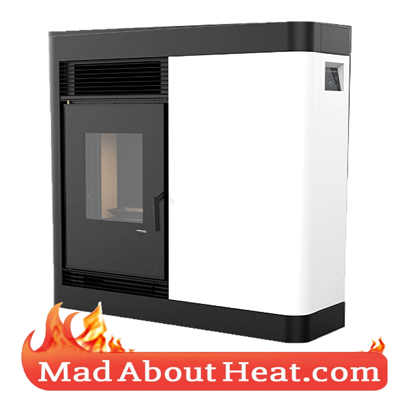 white pellet stove, pellet burner, wood pellet burners,