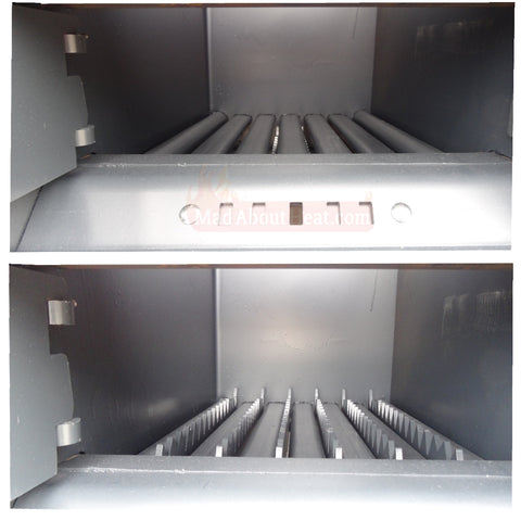 solid fuel boiler grate, fire box size
