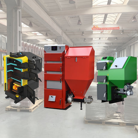 dual fuel boilers, wood pellet boiler, anthracite boiler, biomass boiler, boilers in Ireland