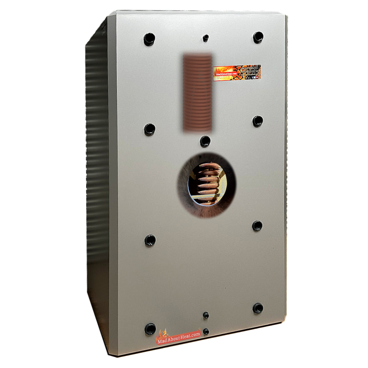 buffer tank with coil, 1000 litre thermal store, accumulator tank, thermal storage tank with heat exchanger