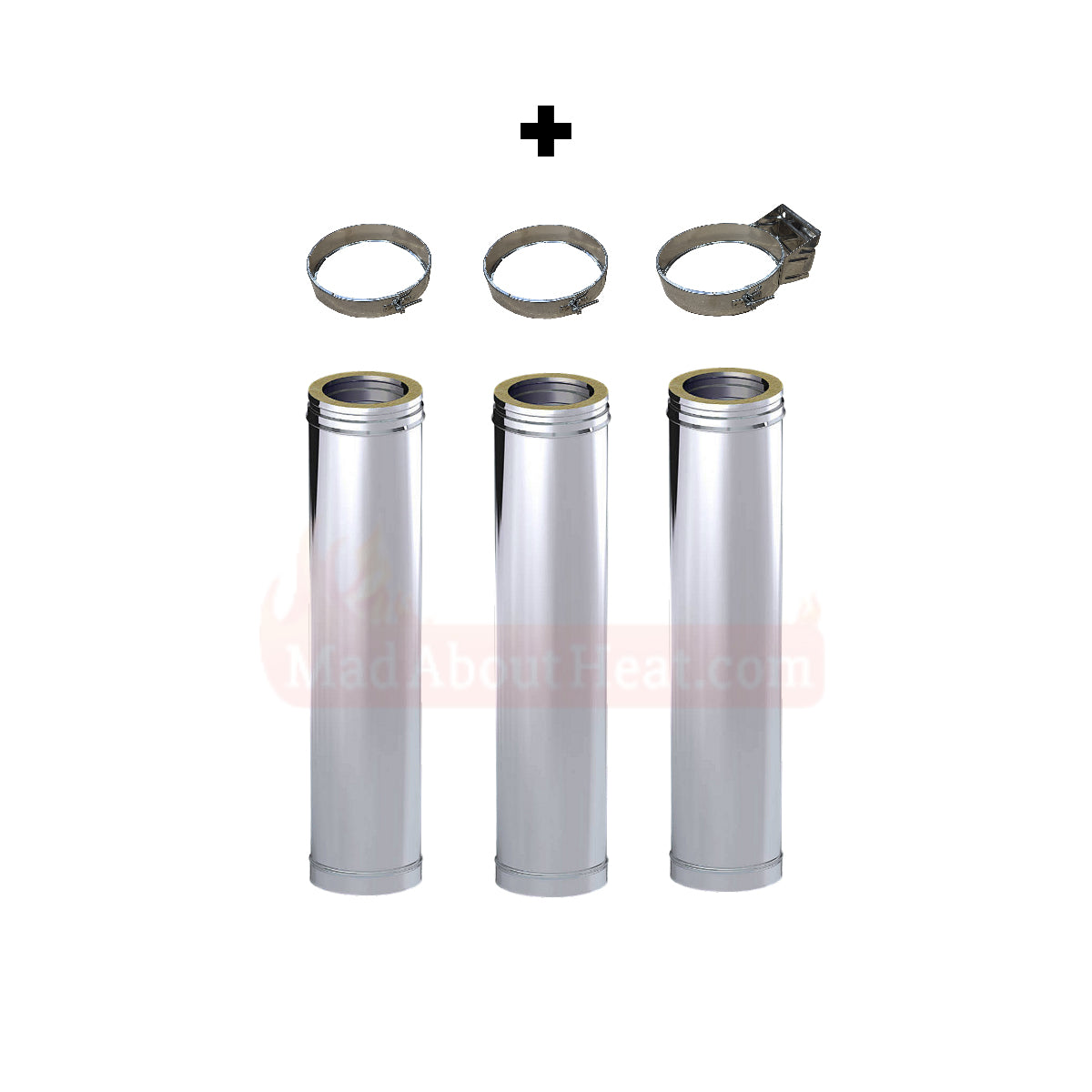 class 1 flue kit, twin wall flue kit, dinak flue uk, 