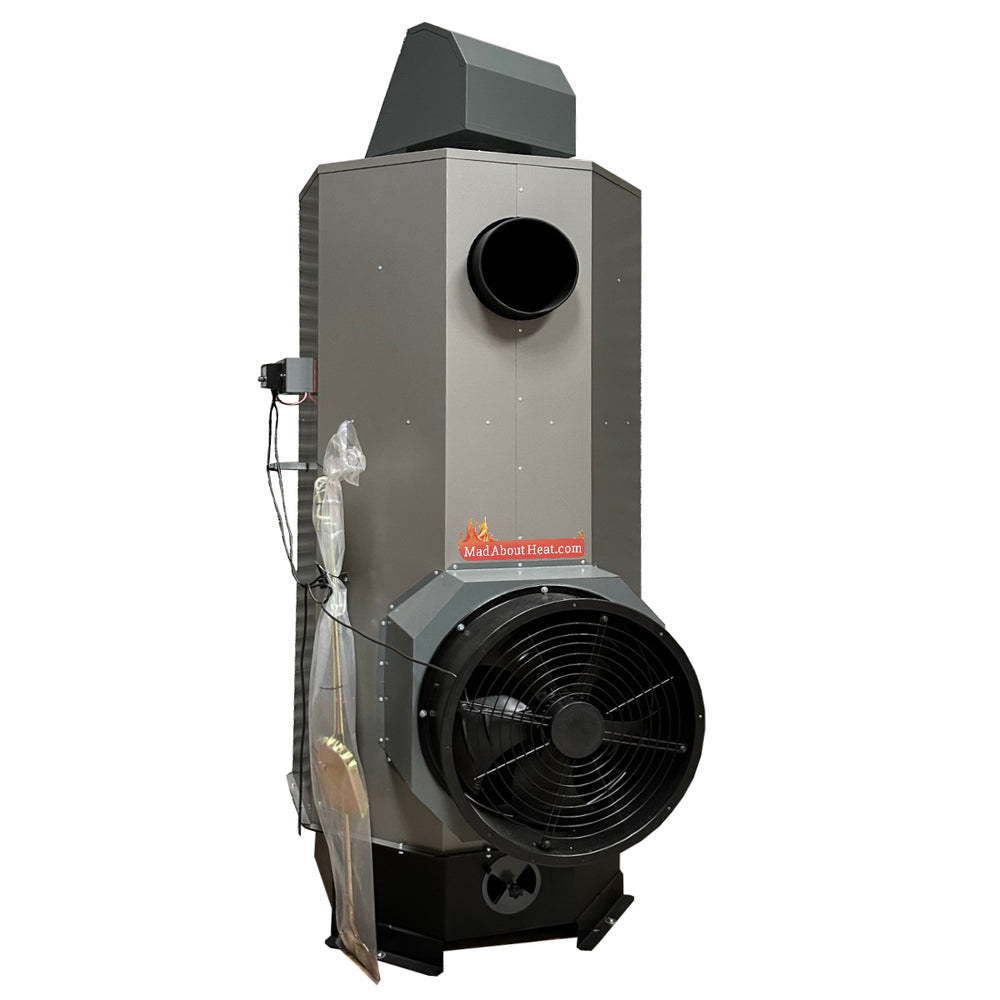 dabi space heater, multi fuel hot air blower, wood burner space heater, solid fuel space heater