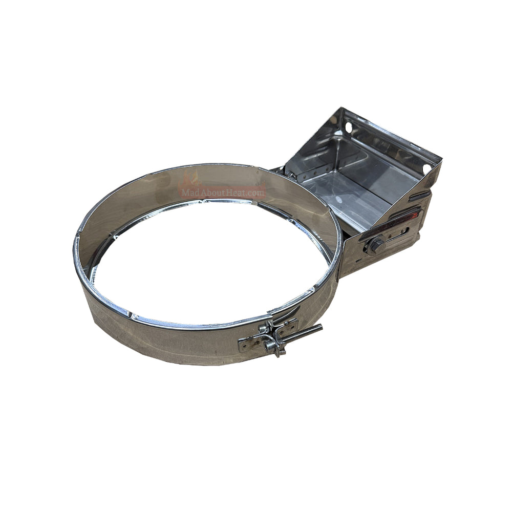 dinak adjustable wall support, 70 to 120mm, twin wall flue bracket, 