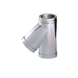 dinak flue, twin wall 7 inch flue, 180mm twin wall flue, wood boiler flue, 