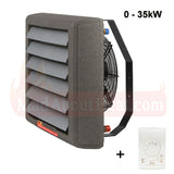 35 kW heater, 35kW hot air blower, 35kW air curtain