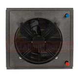 hot air curtain, office heating, warm air heater, 