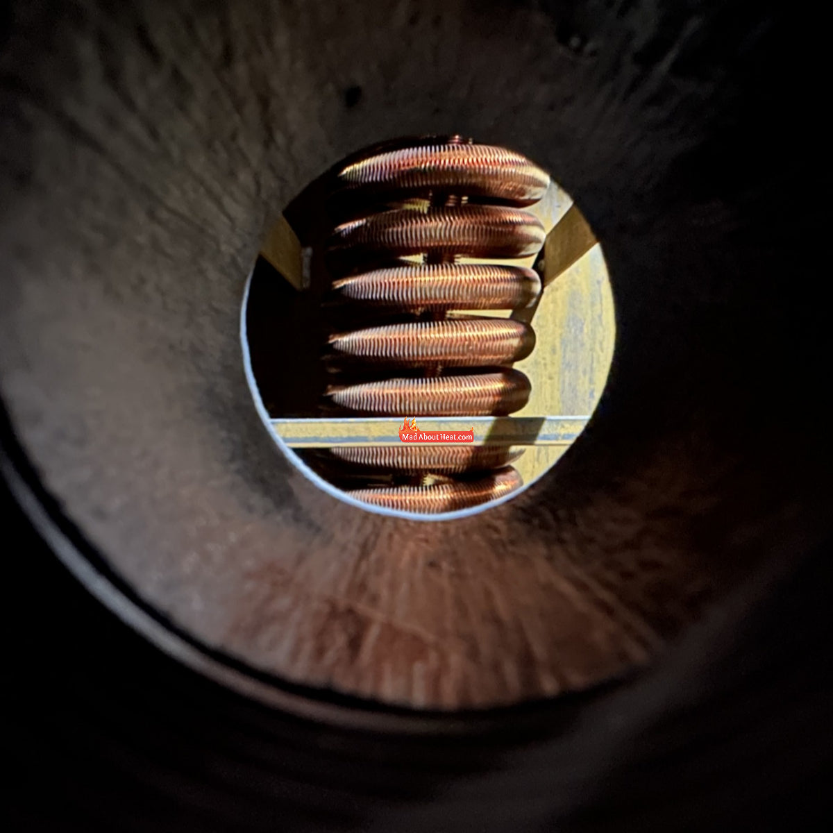 inside buffer tank, coil inside thermal store, coil inside accumulator tanks