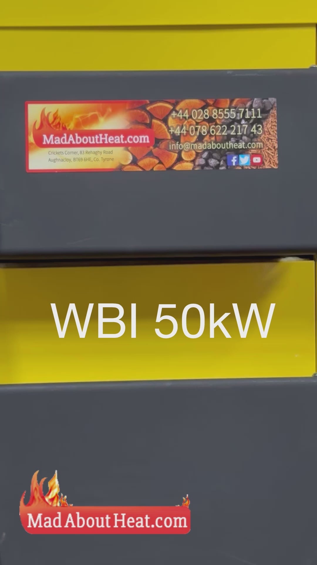 WBI solid fuel boiler video, wood boiler for central heating, biomass boilers for sale
