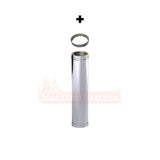 twin wall flue kit, stove flue kit, 