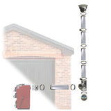 twin wall flue, through the wall, class one flue kit, 180mm flue, 7 inch flue kit, 