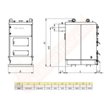 WBi 100 kW Large Biomass Central Heating Boiler Dual Fan Assisted