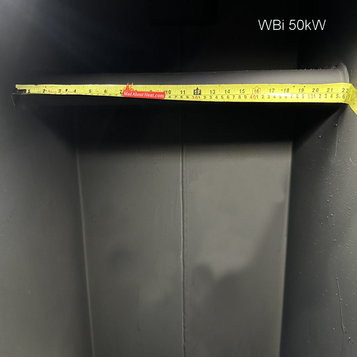 wbi 50kW, coal boiler, fire box size, wbi biomass boilers, madaboutheat boilers