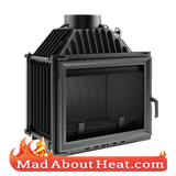 Cast Iron steel stoves for sale with ceramic bricks madaboutheat