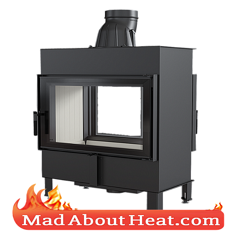 fire place insert tunnel door both sides glass for sale madaboutheat