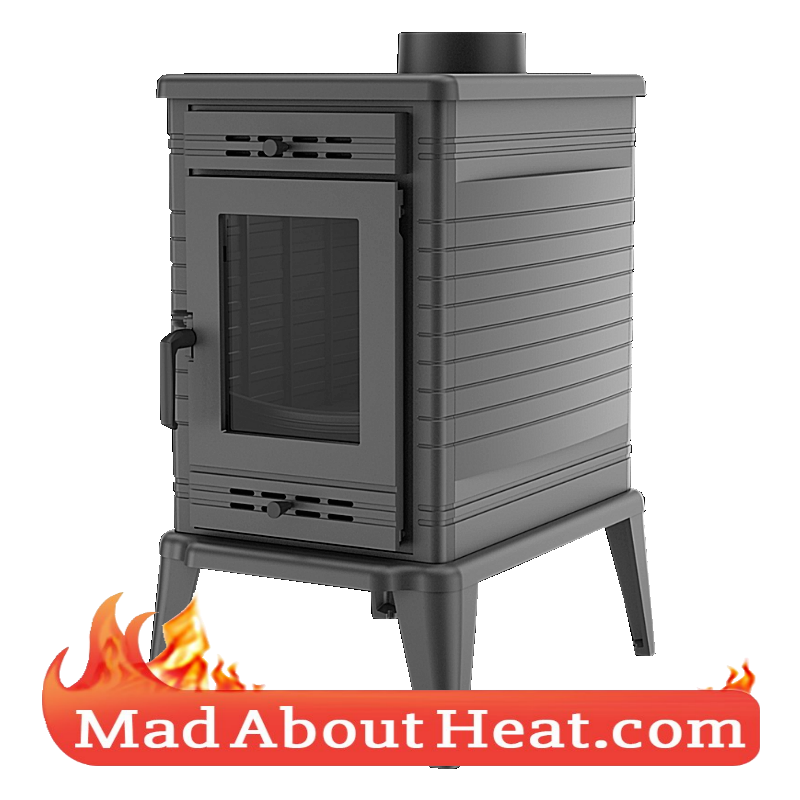 KSF 13kW wood burning stove room air space heater madaboutheat