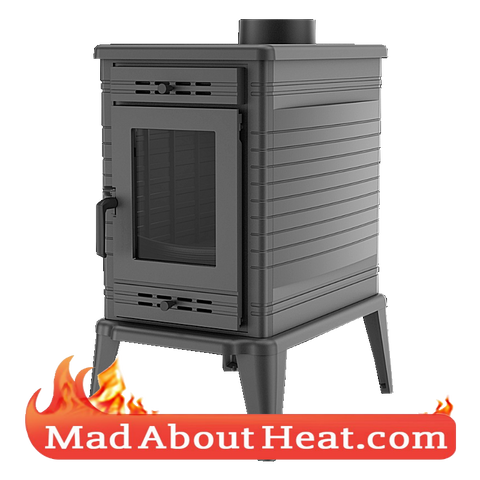KSF 13kW wood burning stove room air space heater madaboutheat