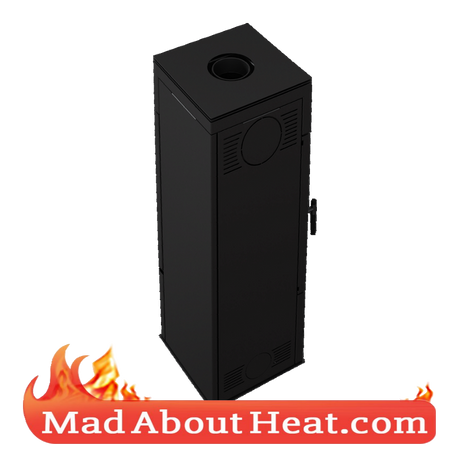 KKT 10kW Wood Stove Stylish modern design unique eye catching madaboutheat.com