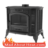 KKWJ 13kW Free Standing Back Boiler Multi Fuel Stove Air & Water Heater