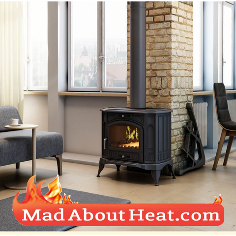 KKWJ free standing cast iron stove wood burner classic design