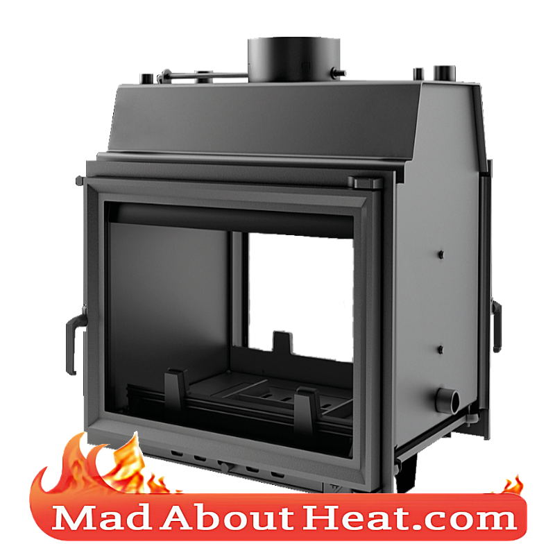 Modern design tunnel stove fire place with back boiler for sale madaboutheat.com