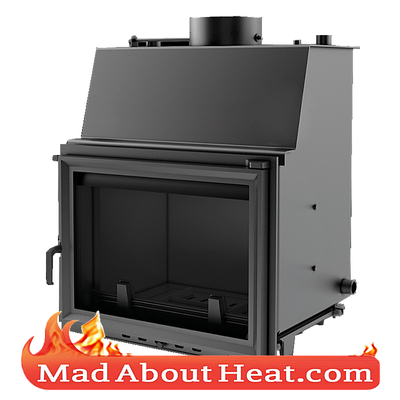 Standard Stove with back boiler water heater fire place insert central heating