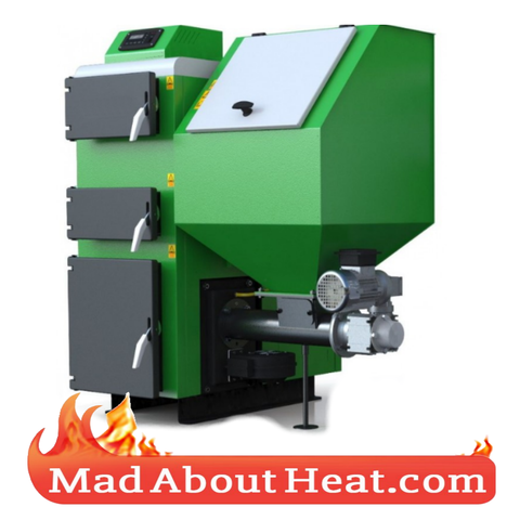 CTBi 26kW Automated Wood Pellet & Pea Coal Central Heating Boiler madaboutheat.com