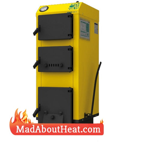 WB 16kW Manual Loaded Coal And Wood Central Heating Boiler