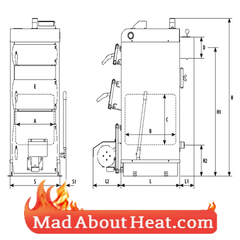 WBi boilers dimensions drawing schematic diagram madaboutheat