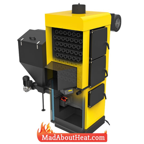 ABi 50kW hot air blower curtain heater workshop warehouse madaboutheat