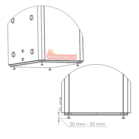 Accumulator tank, biomass boiler tanks