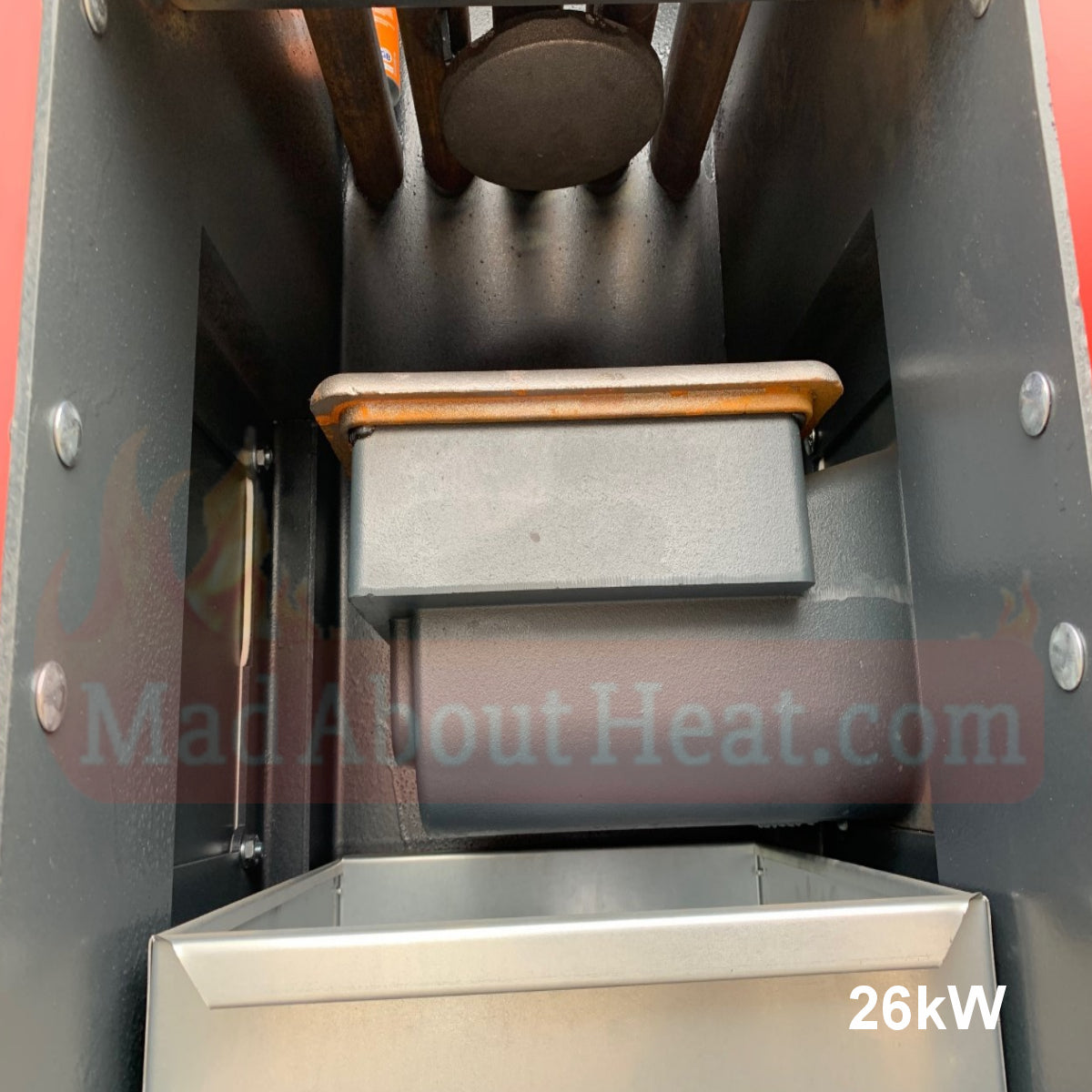 dpbi2 multi fuel boiler, burner heat exchanger