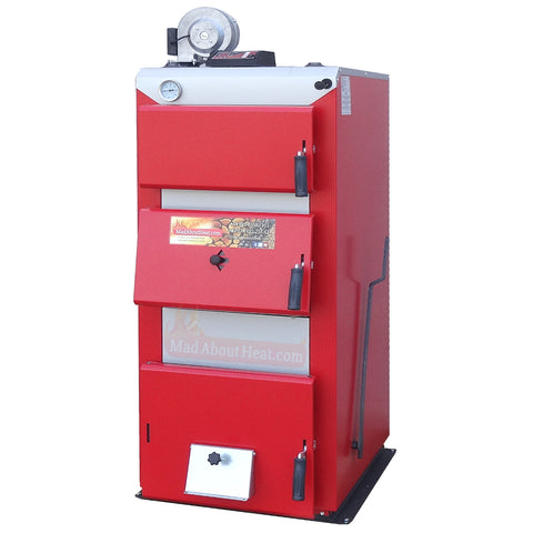 dwbi, semi automatic boiler, solid fuel boiler, waste wood boiler, central heating boiler