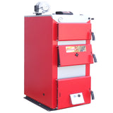 DWBi 40kW, wood burning boilers for hot water and central heating.