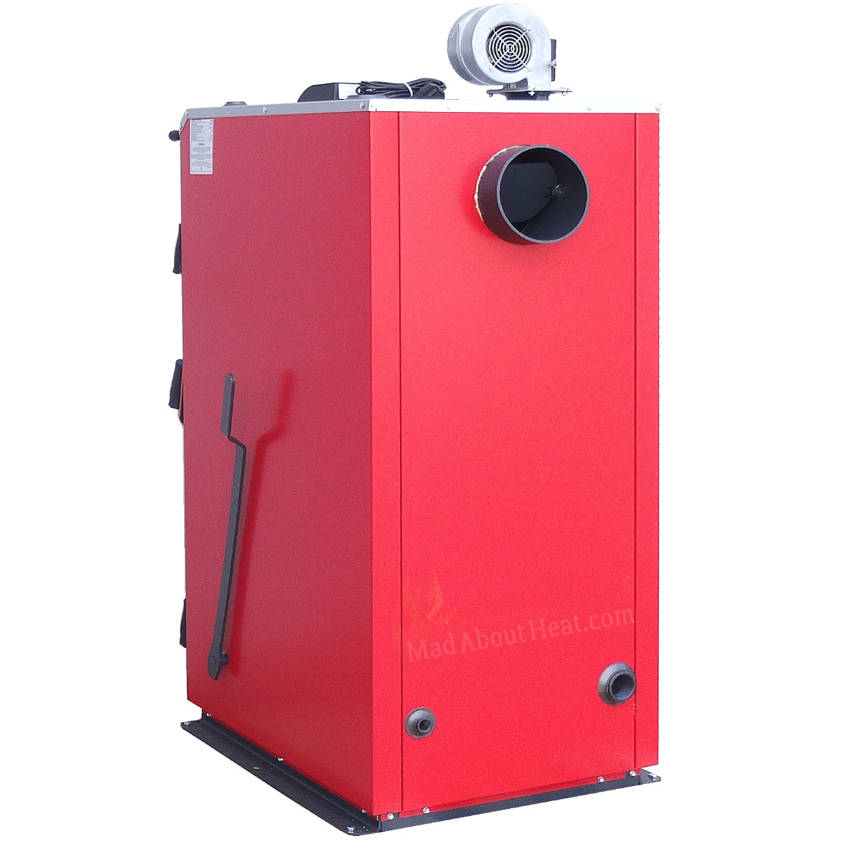 biomass boiler flue, biomass central heating boiler