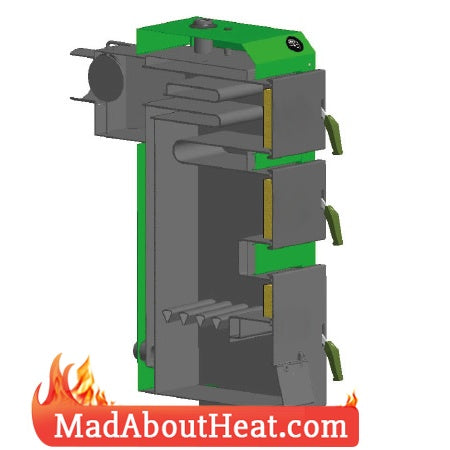TWBi Semi Automatic Wood Log Burners Biomass Hot Water Boilers